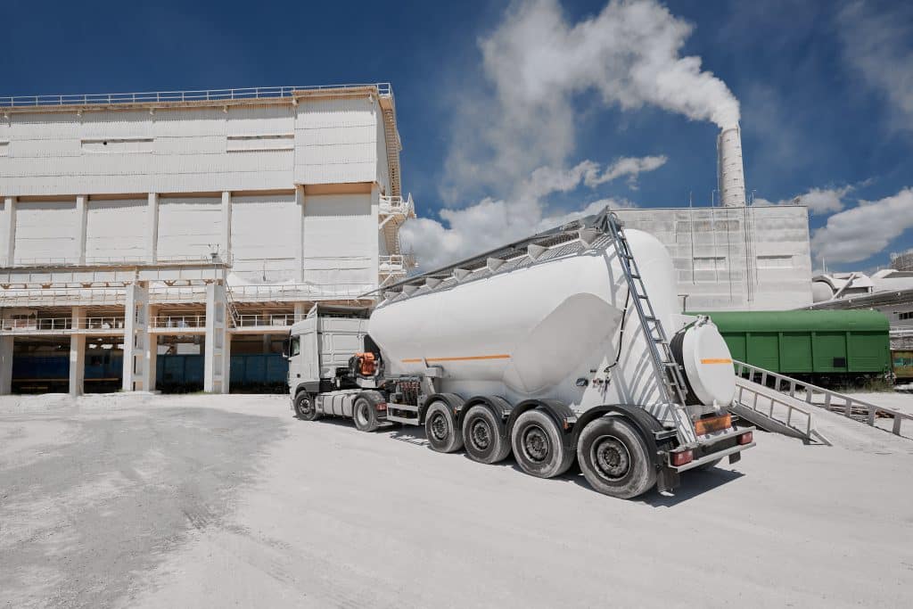 cement-truck-near-cement-plant